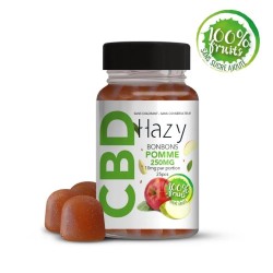 Bonbons Pomme 25 pieces 100% fruit – Hazy CBD pas cher