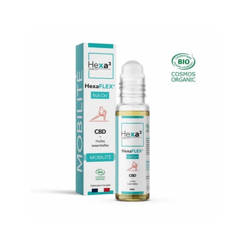 Roll-on CBD Mobilité bio - HexaFLEX® pas cher