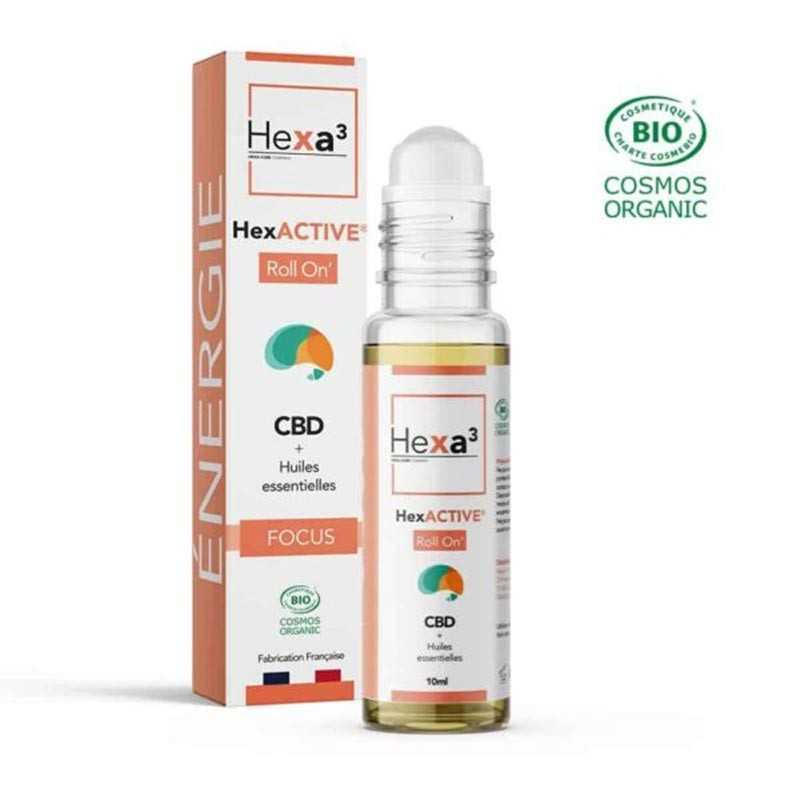 Roll-on CBD FOCUS - HexACTIVE® pas cher
