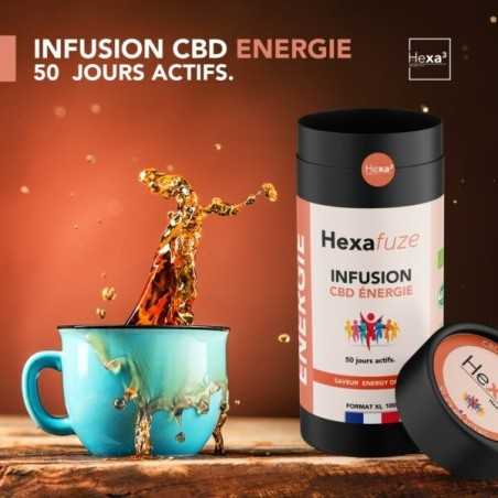 Infusion CBD Energie Bio - HexaFuze® - CBD pas cher