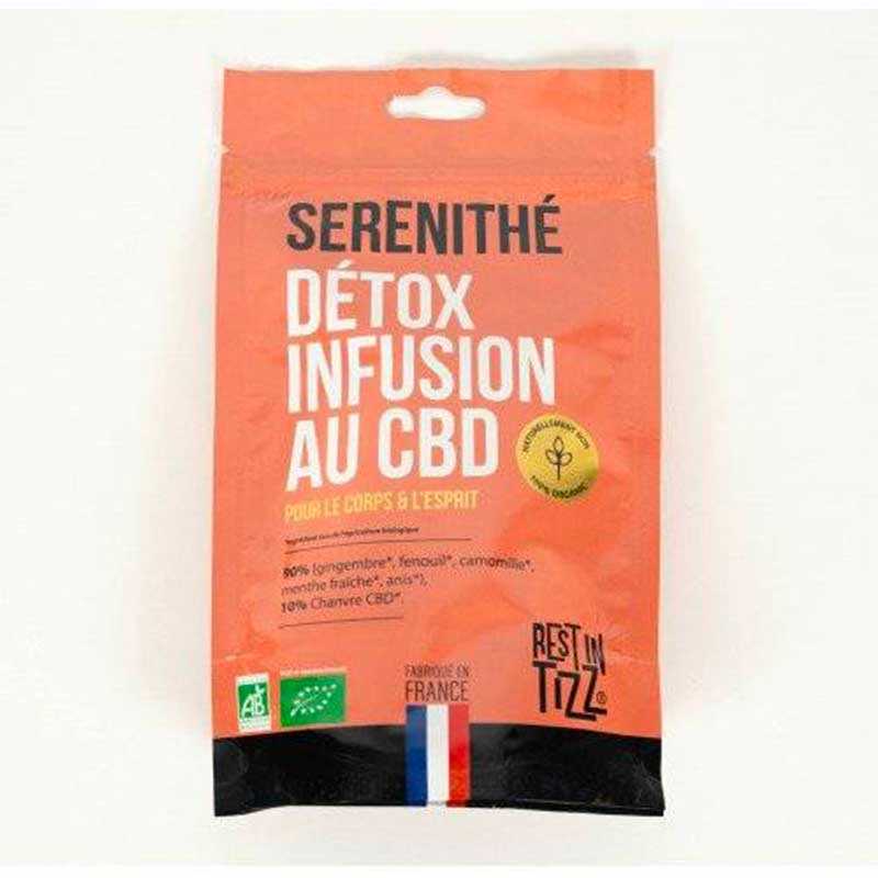 Sérénithé Détox - Infusion au CBD - RestIn Tizz® pas cher