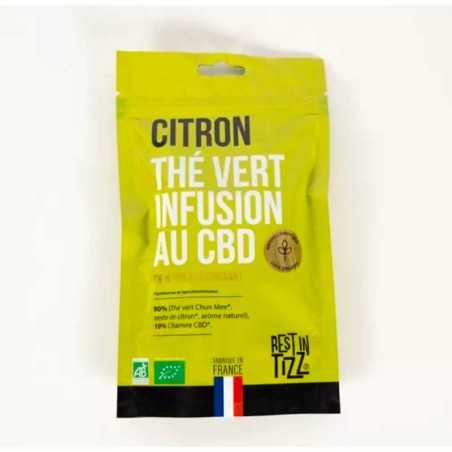 Citron - Infusion au CBD - RestIn Tizz® - CBD pas cher