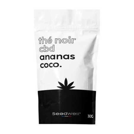 Thé Noir CBD - Ananas Coco - Seedwell pas cher