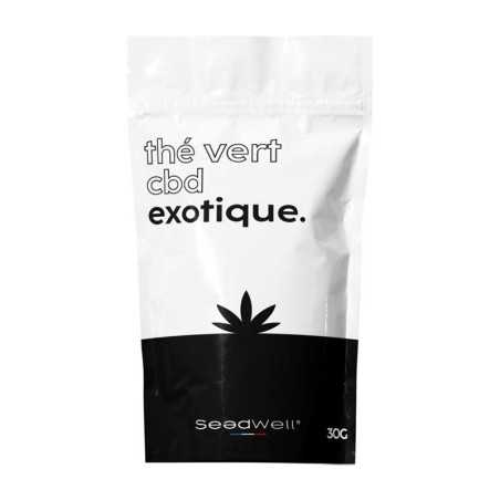 Thé Vert CBD - Exotique - Seedwell pas cher Thé Vert CBD - Exotique - Seedwell pas cher