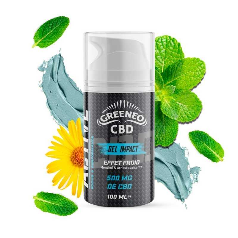 Gel Impact CBD & Arnica - Greeneo pas cher