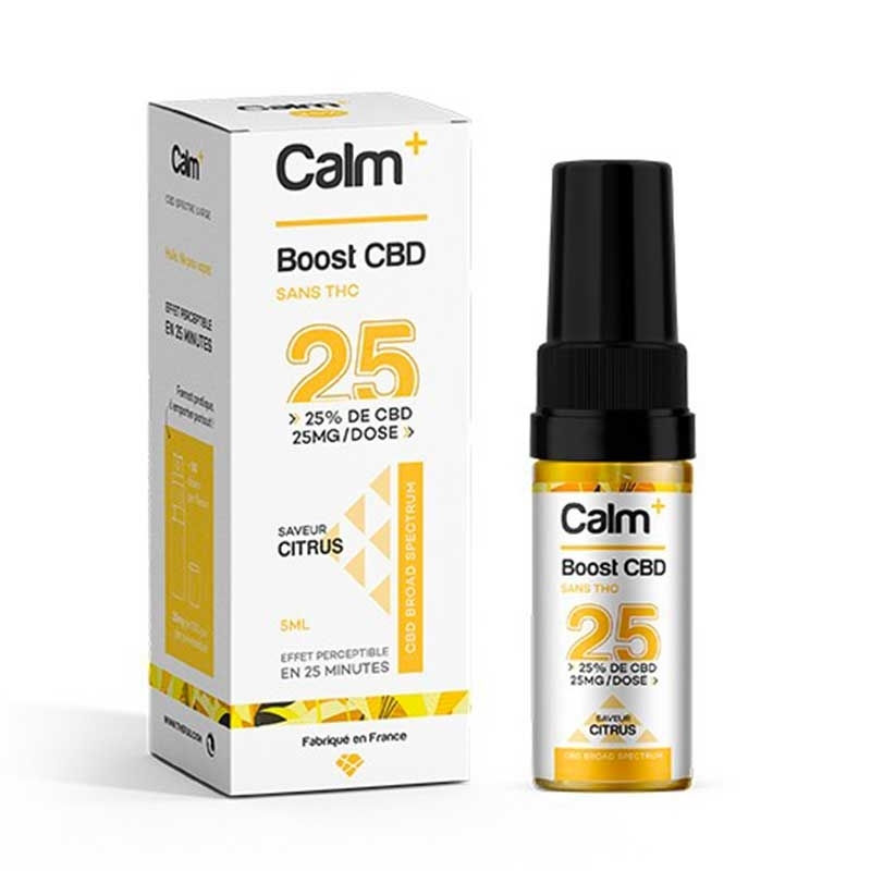 Spray Boost CBD Calm+ - Minimal pas cher