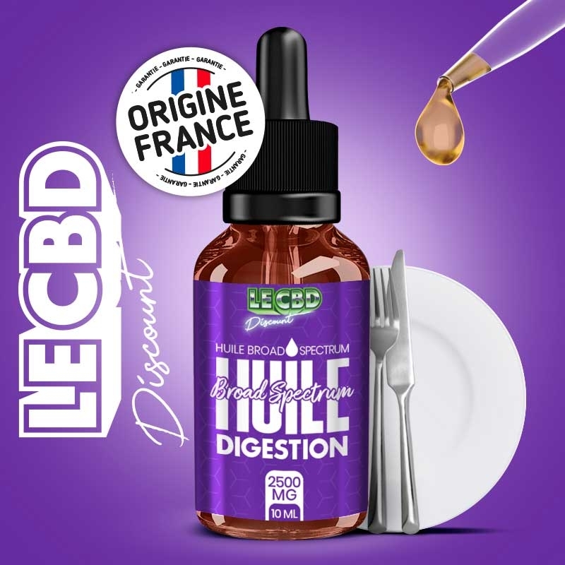 Huile CBD Digestion - Le CBD Discount pas cher
