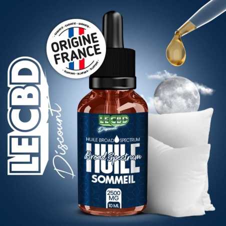 Huile CBD Broad Spectrum Sommeil 10ml - Le CBD Discount - CBD pas cher