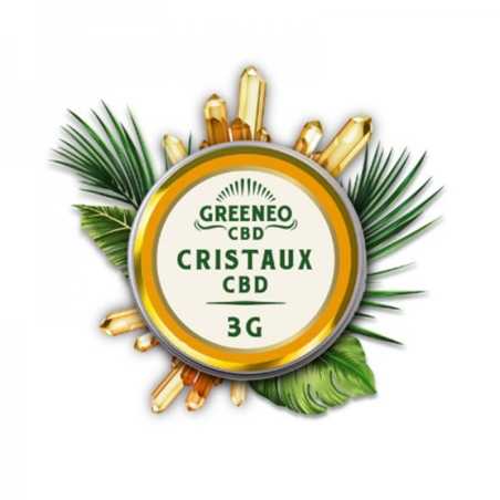 Cristal CBD Pur - Greeneo - CBD pas cher