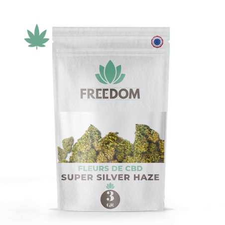 Fleurs Super Silver Haze - Freedom - CBD pas cher