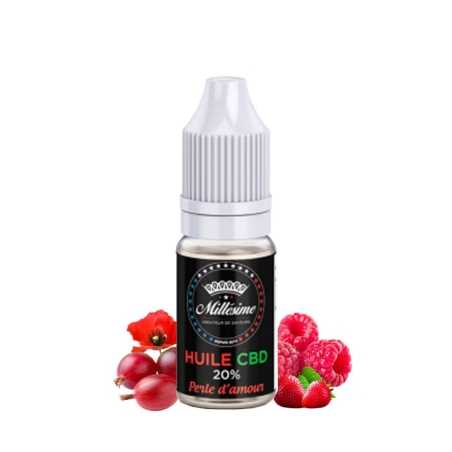 Huile CBD Perle D’Amour 10 ml - Millésime - CBD pas cher