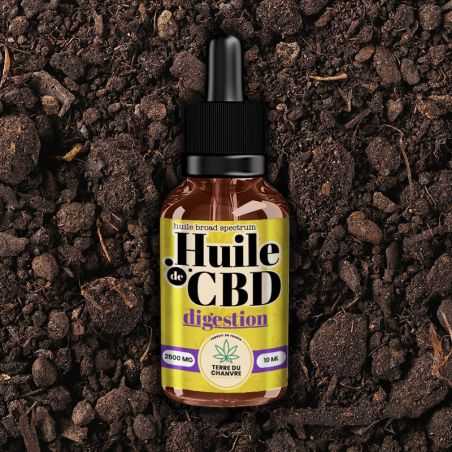 Huile CBD Digestion Broad Spectrum 10 ml - Terre du Chanvre - CBD pas cher