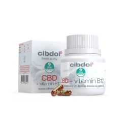 Capsules Vitamine B12 600 mg - Cibdol pas cher