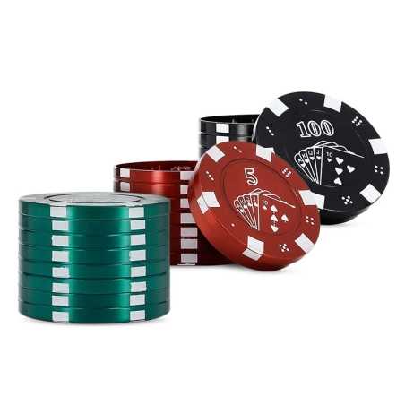 Grinder 42mm Poker – Champ High - CBD pas cher