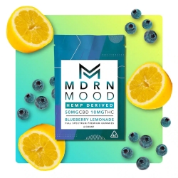 Sachet de 6 Gummies CBD Blueberry Limonade - MDRN Mood pas cher
