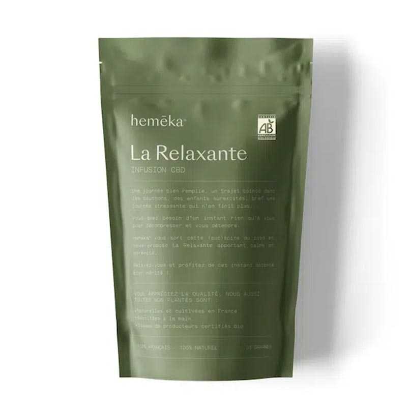 Infusion CBD 3% La Relaxante - Hemeka pas cher