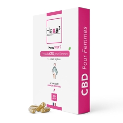 Capsules CBD Confort Menstruel Hexavita® – Hexa3 - CBD pas cher