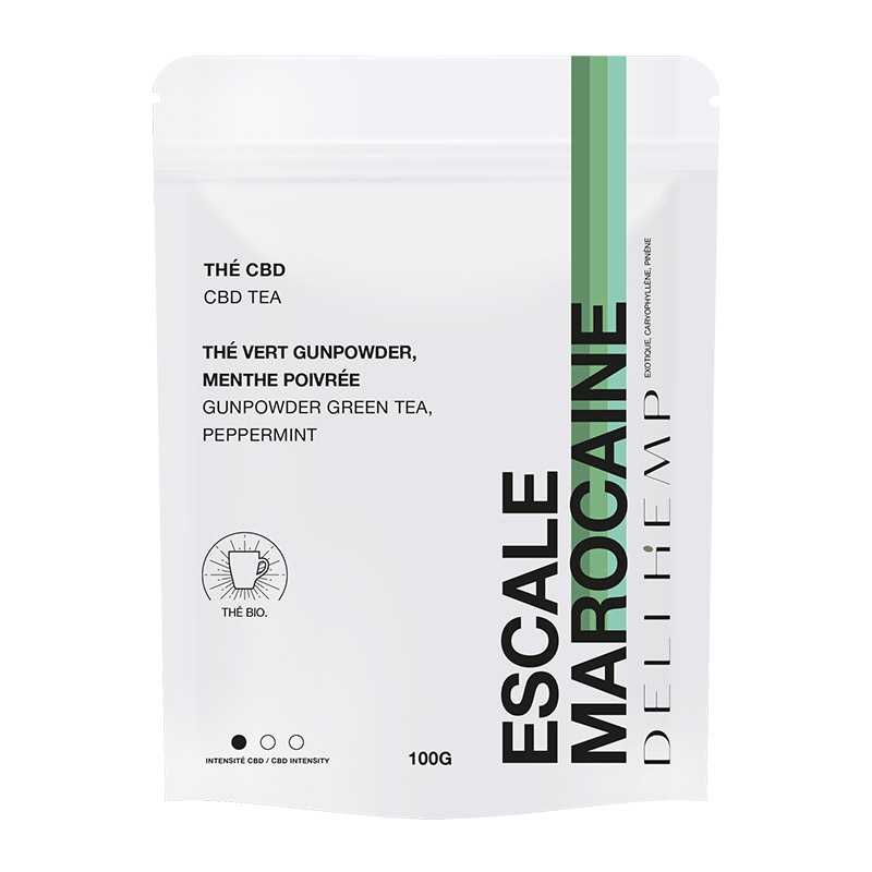 Thé CBD Escale Marocaine - Deli Hemp pas cher