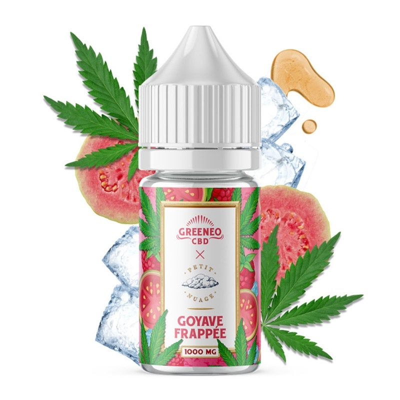 Goyave Frappée 1000 mg 30 ml - Greeneo x Petit Nuage pas cher