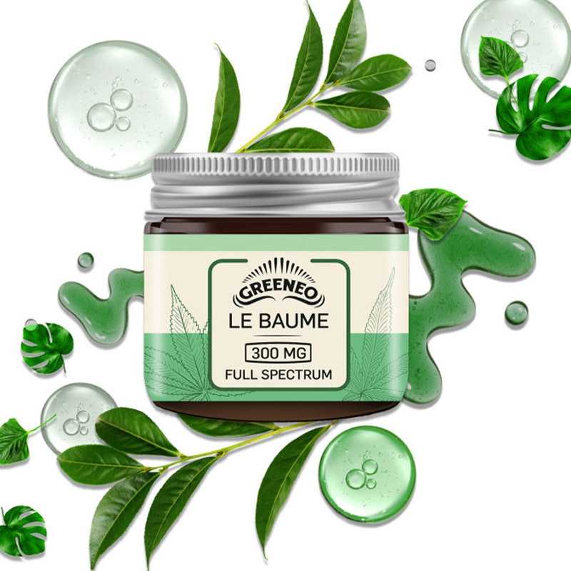 Baume CBD Full Spectrum - Greeneo pas cher