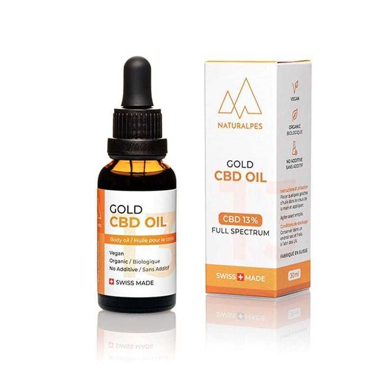 DDM Dépassée Huile CBD Gold 13% - Naturalpes pas cher