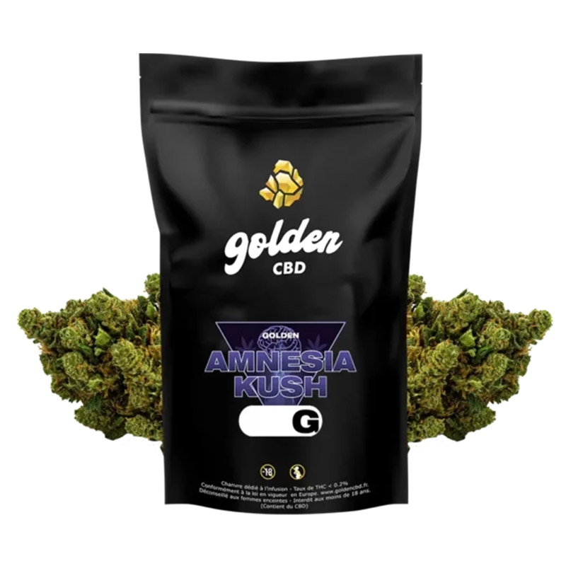 Fleurs CBD Golden Amnesia Kush - Golden CBD pas cher