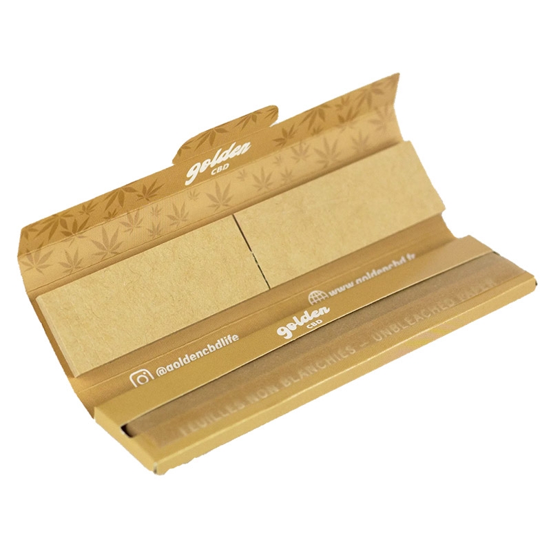 Feuilles Rouler Avec Cartons Golden Cbd Pas Cher Le Cbd Discount