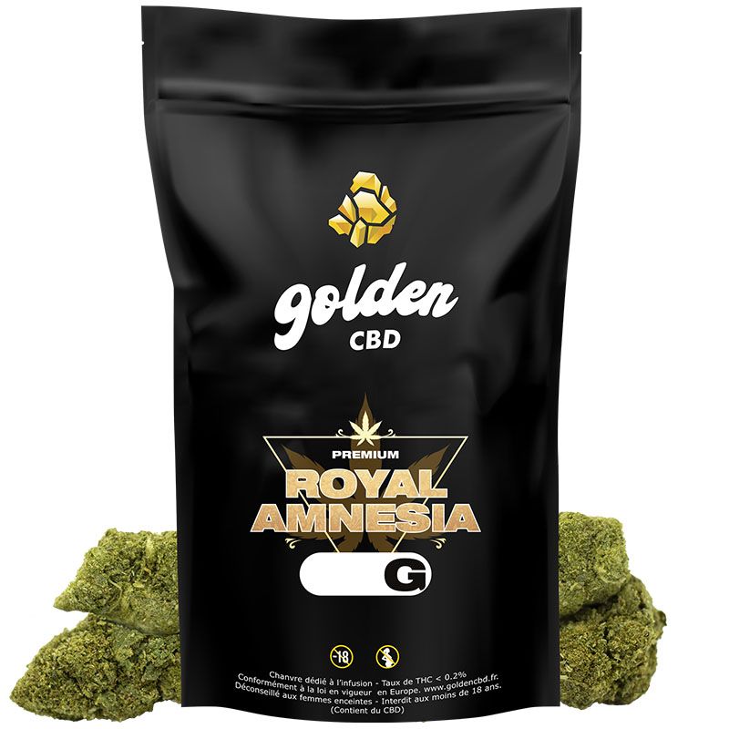 Fleurs CBD Premium Royal Amnesia - Golden CBD pas cher