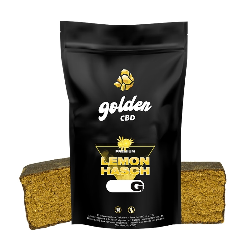 Résine CBD Premium Lemon Hasch - Golden CBD pas cher