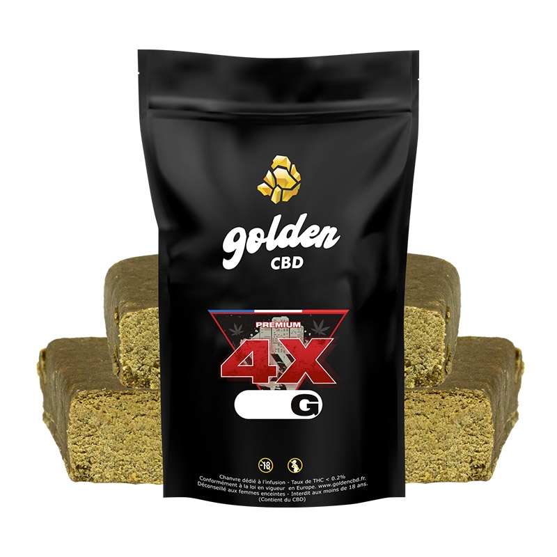 Résine CBD Premium 4X - Golden CBD pas cher