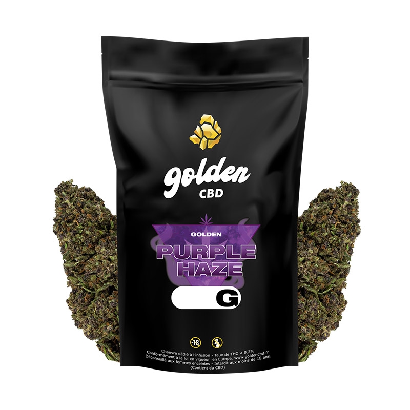 Fleurs CBD Golden Purple Haze - Golden CBD pas cher