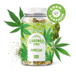 Fleurs Amnesia 8% - Greeneo - CBD pas cher