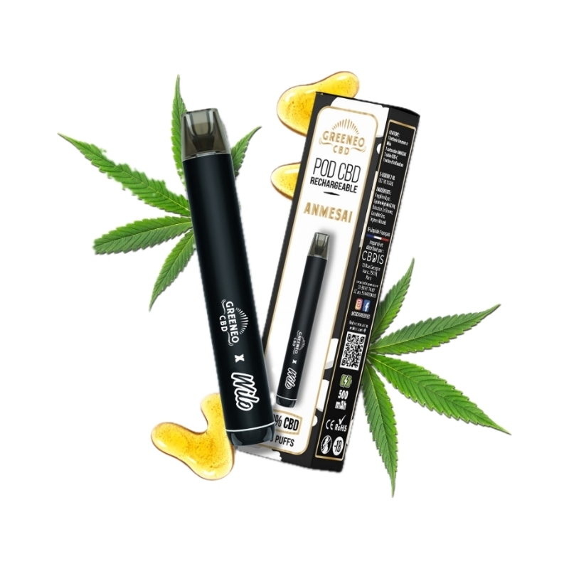 Pod Rechargeable 10% - Wilo x Greeneo pas cher