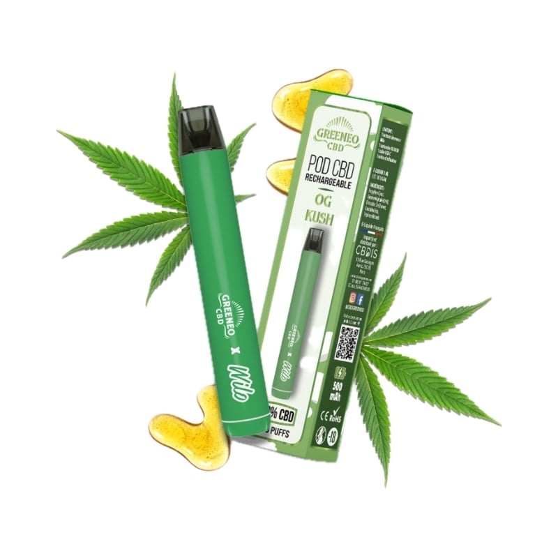 Pod Rechargeable 10 % - Wilo x Greeneo pas cher