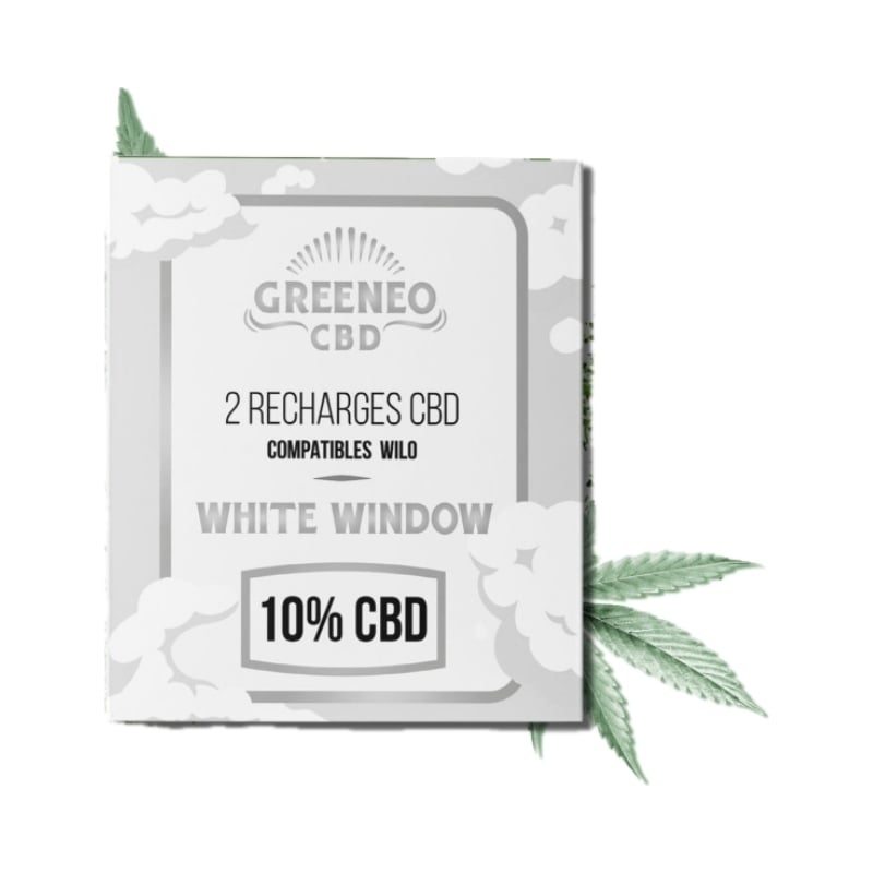 Cartouches Pod Rechargeable 10 % - Wilo x Greeneo pas cher