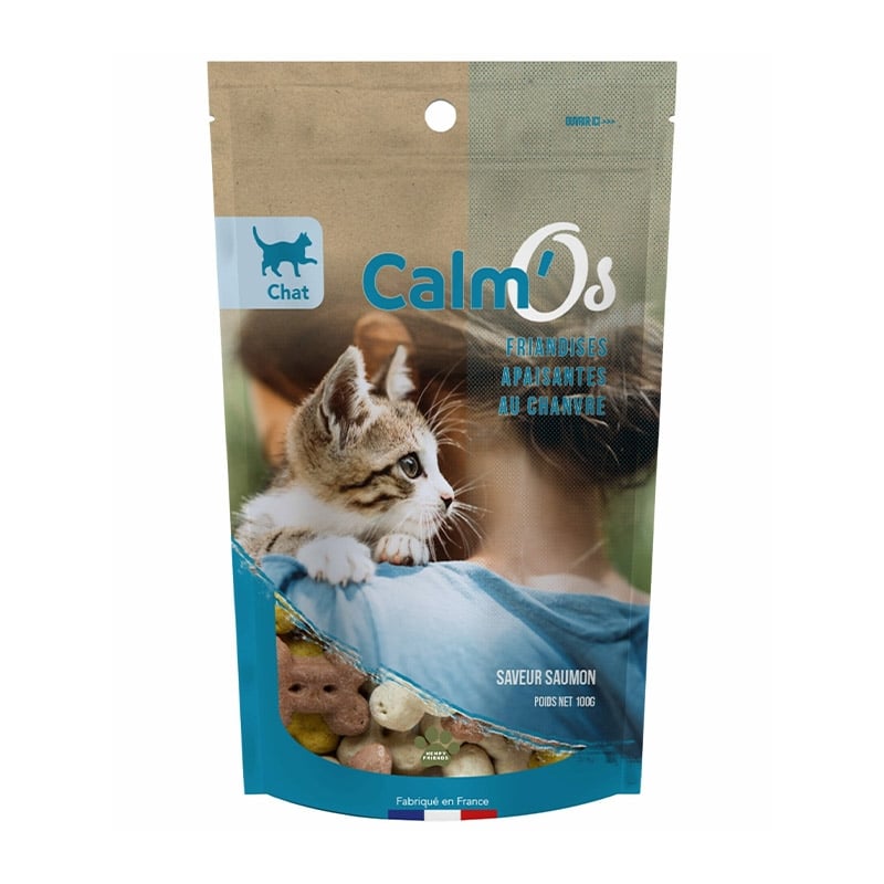 Friandises au CBD pour Chat - Calm’Os - Novaloa pas cher