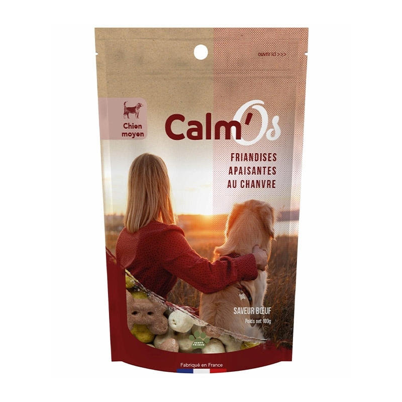Friandises au CBD pour Chien - Calm’Os - Novaloa pas cher