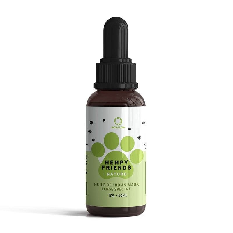 Huile CBD pour Animaux - Novaloa pas cher