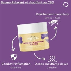 Baume CBD chauffant - Novaloa pas cher