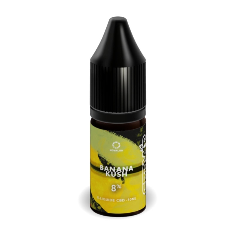 E Liquide CBD Banana Kush - Novaloa pas cher
