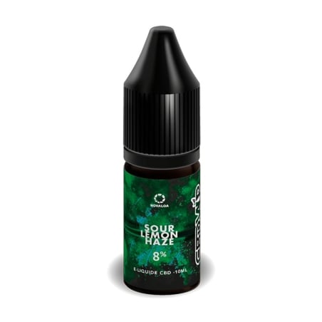 E-Liquide CBD Sour Lemon Haze - Novaloa - CBD pas cher