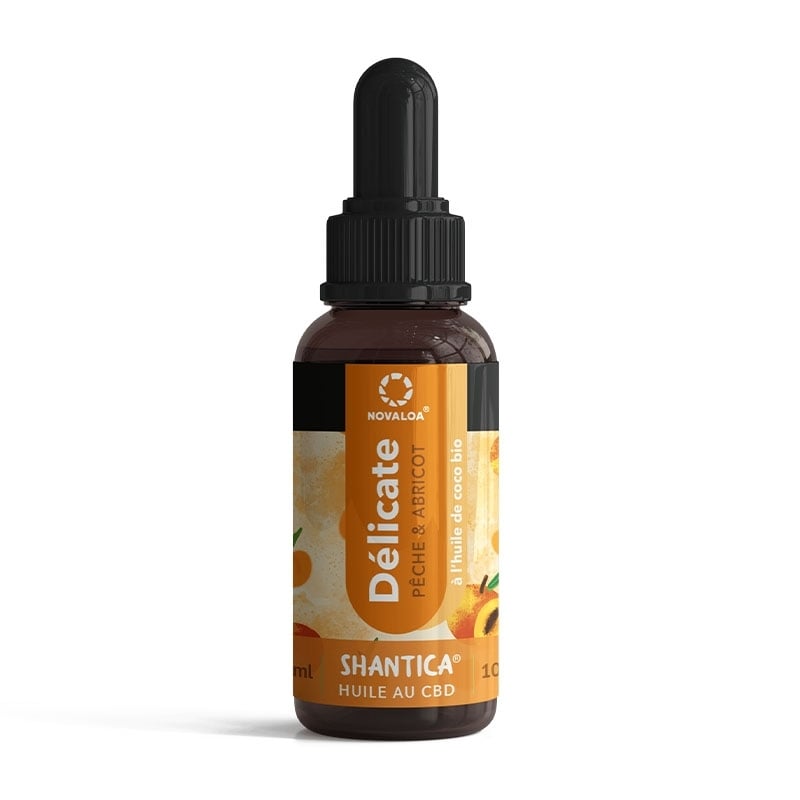 Huile CBD Délicate Large Spectre - Novaloa pas cher