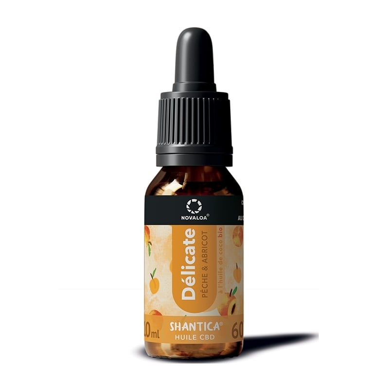 Huile CBD Délicate Large Spectre - Novaloa pas cher