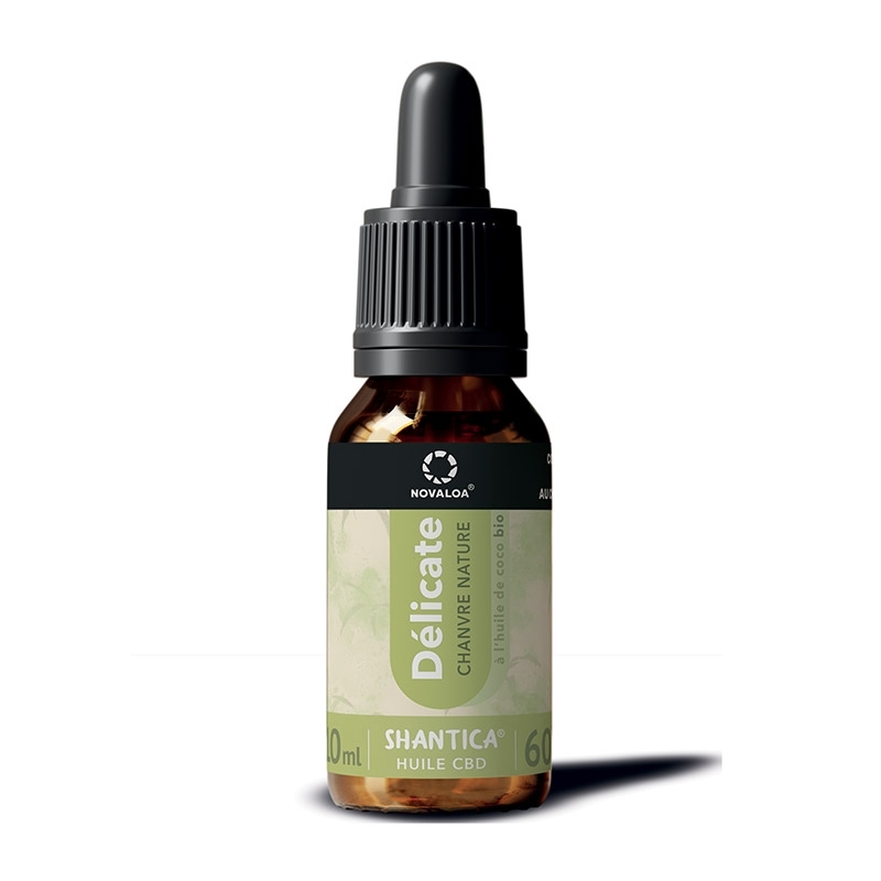 Huile CBD Délicate Large Spectre - Novaloa pas cher