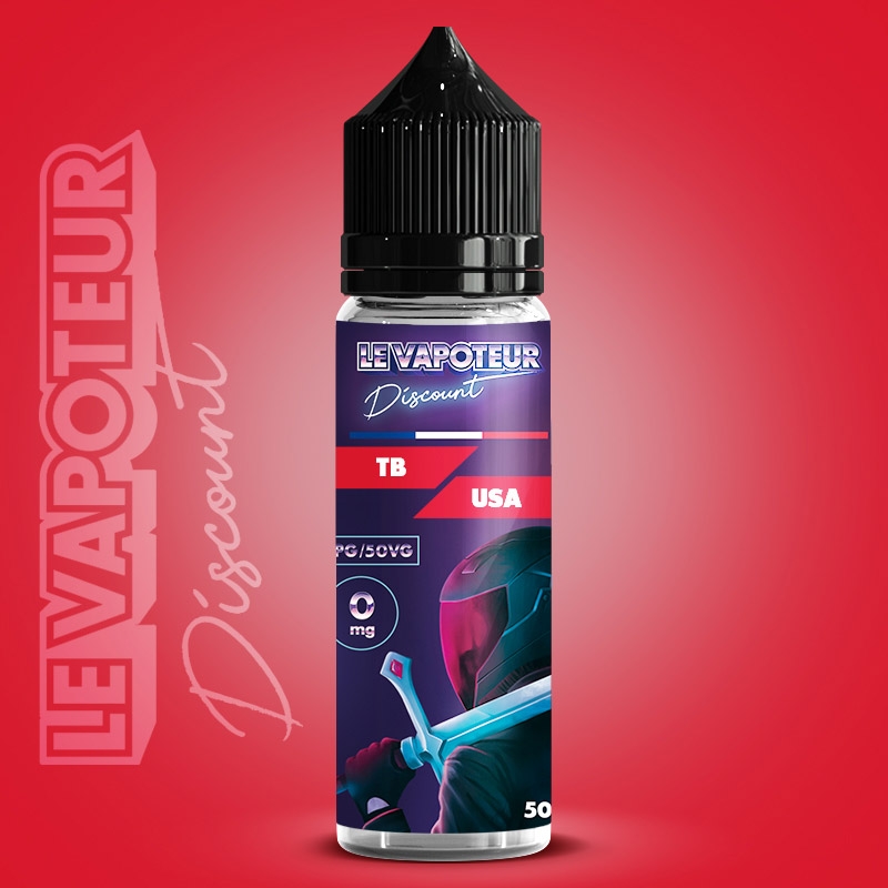Le TB USA 50 ml - Le Vapoteur Discount pas cher