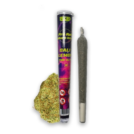 Pré Roll CBD Cali Lemon Indoor - Le CBD Discount pas cher