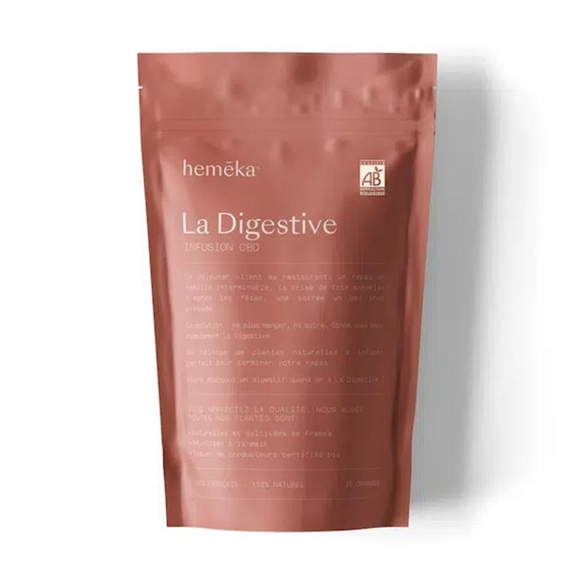 Infusion CBD 3% La Digestive - Hemeka - CBD pas cher