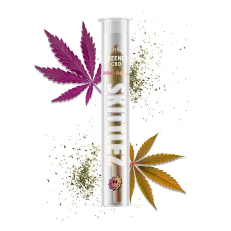 Pré Roll CBD Skittlez - Greeneo pas cher