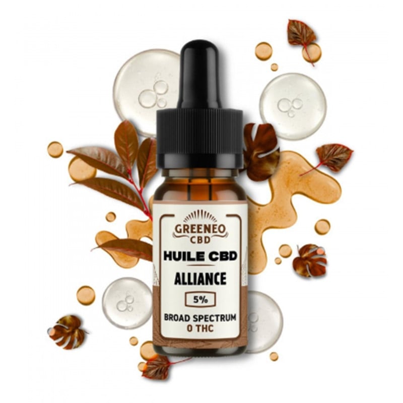 Huile CBD Alliance - Greeneo pas cher