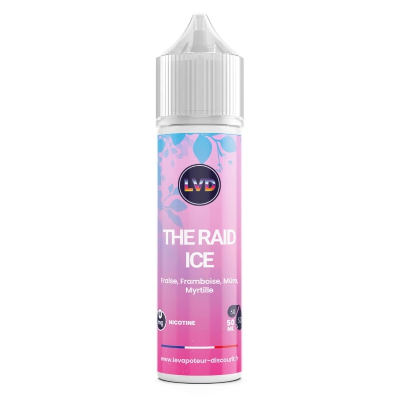 E-liquides 50ml pas cher The Raid Ice 50 ml - Le Vapoteur Discount pas cher